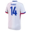 Original Fußballtrikot Frankreich Rabiot 14 Auswärtstrikot EURO 2024 Für Herren